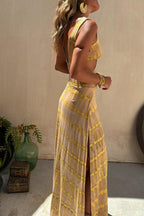 Nayla - Boho Cutout Kleid