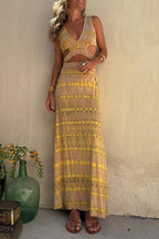 Nayla - Boho Cutout Kleid