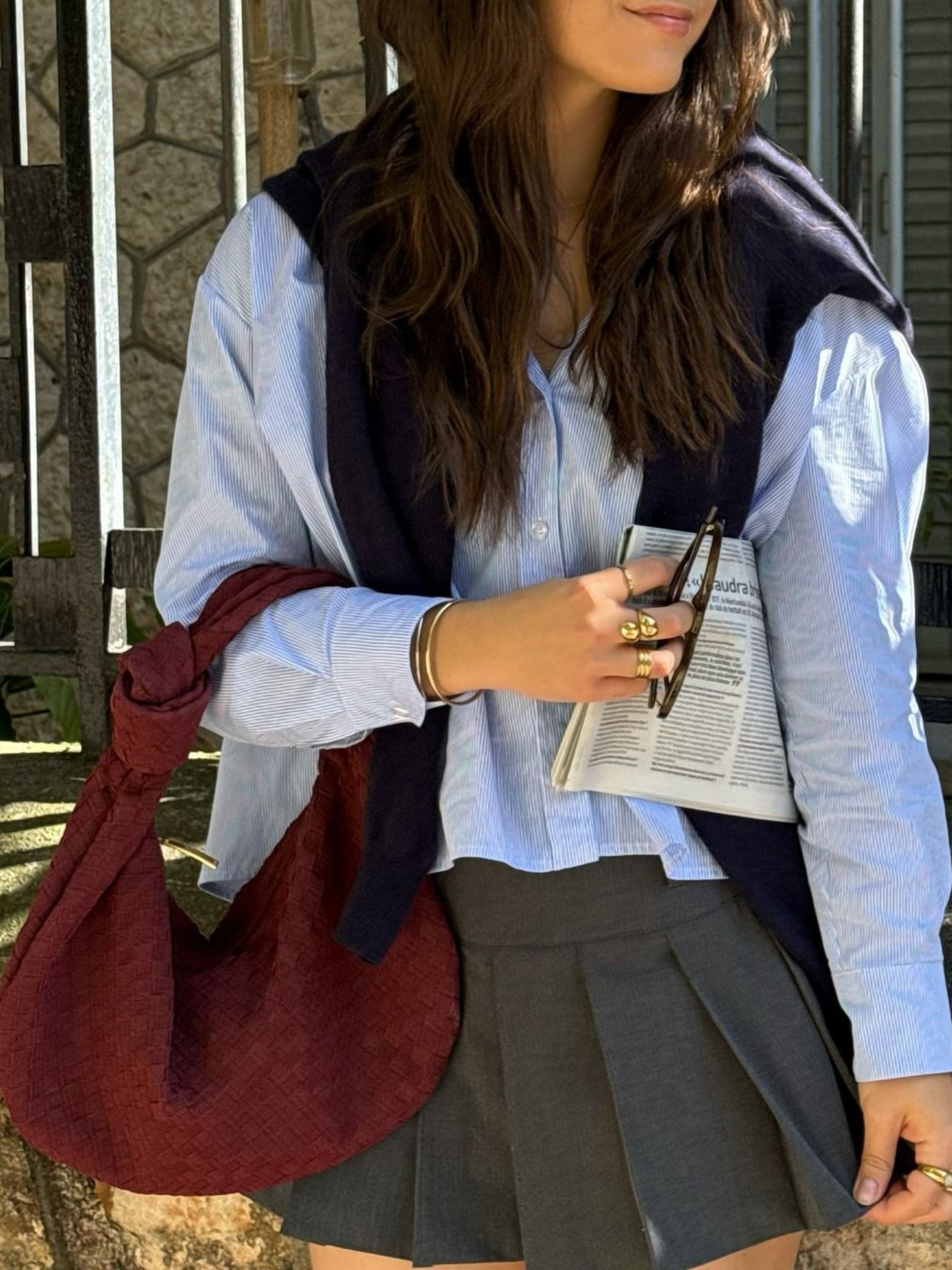 Ava Mittelgroße Wildledertasche