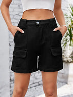 Elin - Cargo Jeansshort