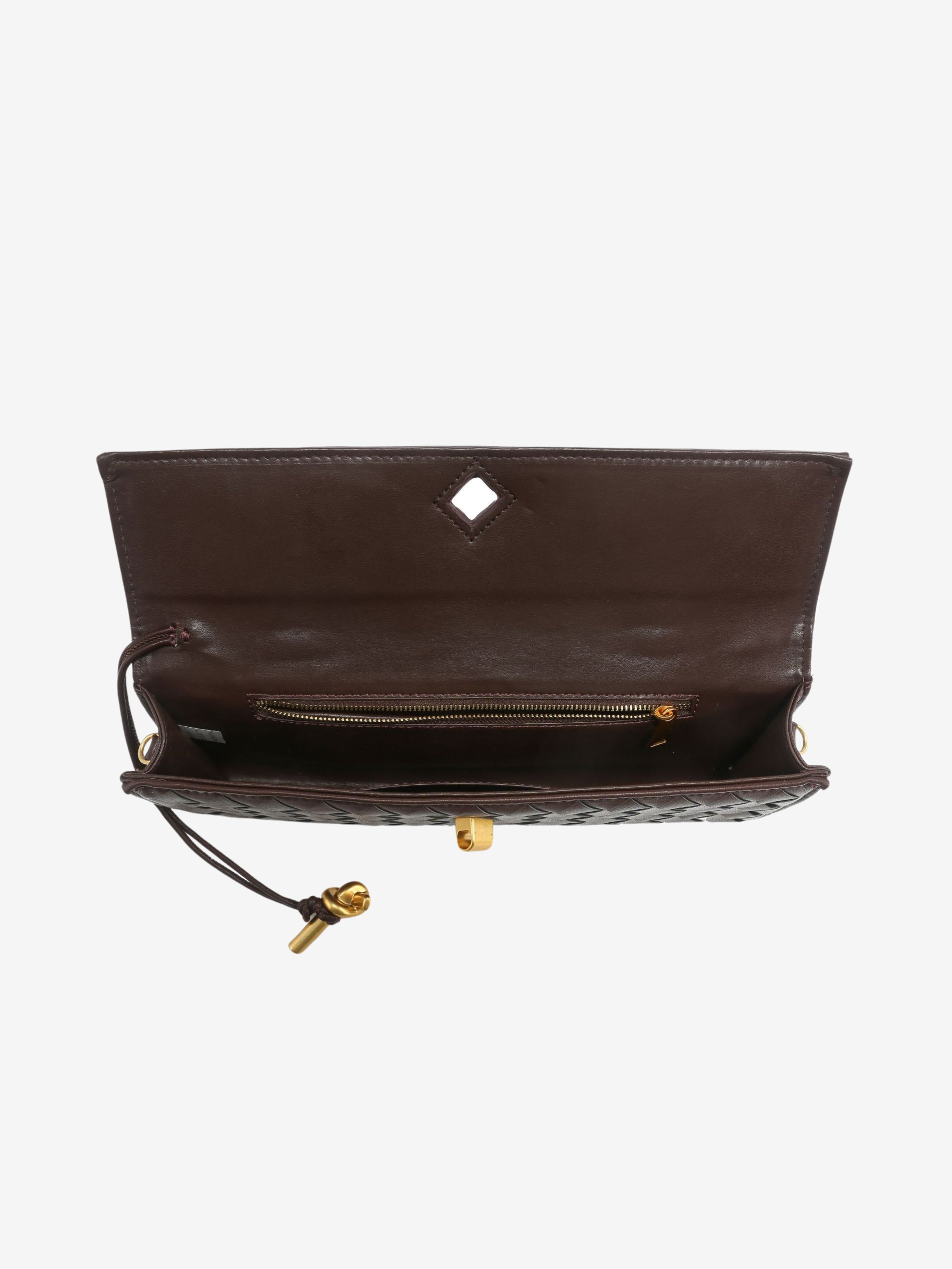 Anna Geflochtene Clutch