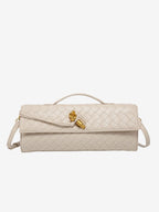 Anna Geflochtene Clutch
