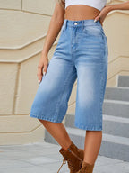 Jana -  Wide Denim Culotte