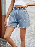 Selin - High-Waist Shorts