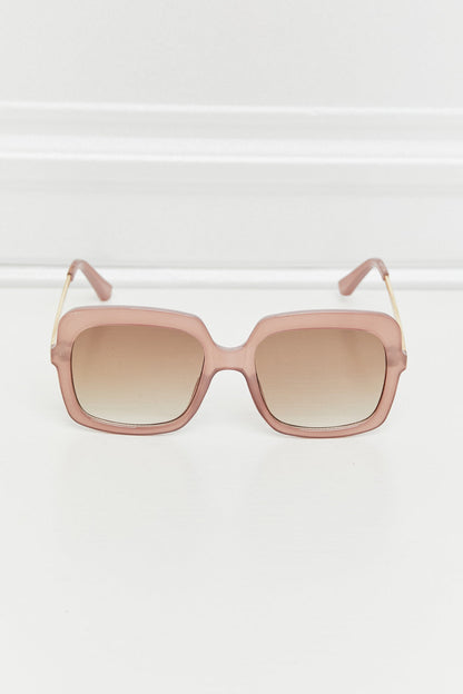 Eckige Hybrid-Sonnenbrille