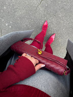 Anna Geflochtene Clutch