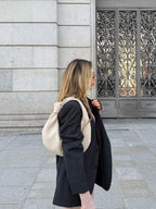 Ava Mittelgroße Wildledertasche