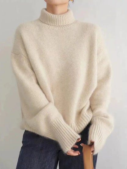Mira – Weicher Strickrollkragenpullover