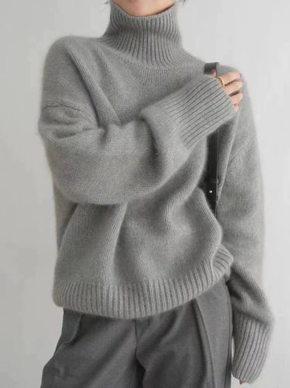 Mira – Weicher Strickrollkragenpullover