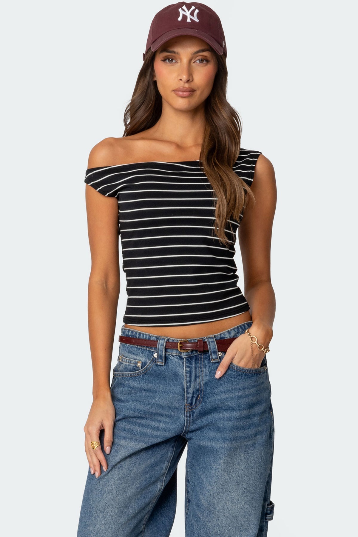 Rhea – One-Shoulder Top