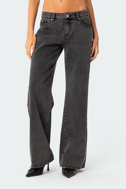 Realyn – Weit geschnittene Jeans