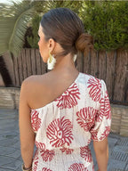 Sola - Boho One-Shoulder Kleid