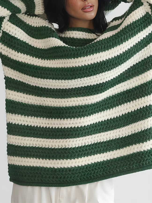 Liv | Oversized Streifenpullover