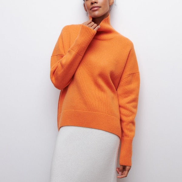 Liv – Oversize-Rollkragenpullover