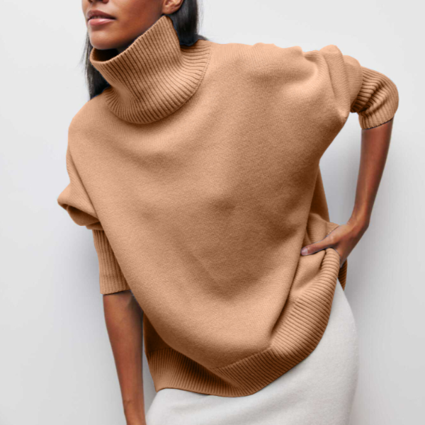 Liv – Oversize-Rollkragenpullover