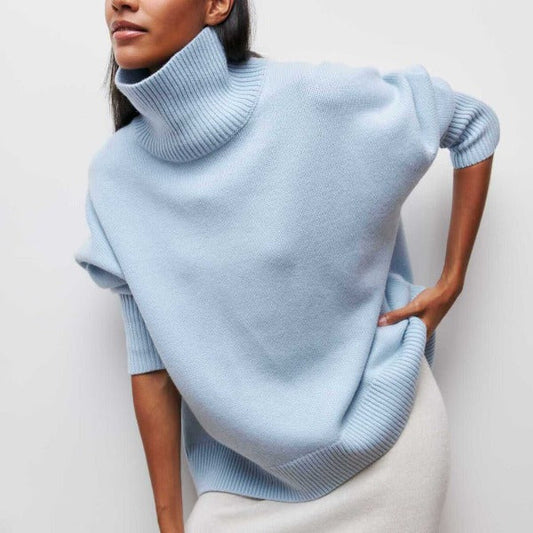 Liv – Oversize-Rollkragenpullover