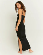 Sophie – Midikleid mit seitenschlitz