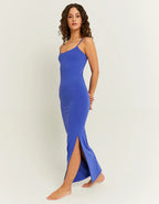 Sophie – Midikleid mit seitenschlitz