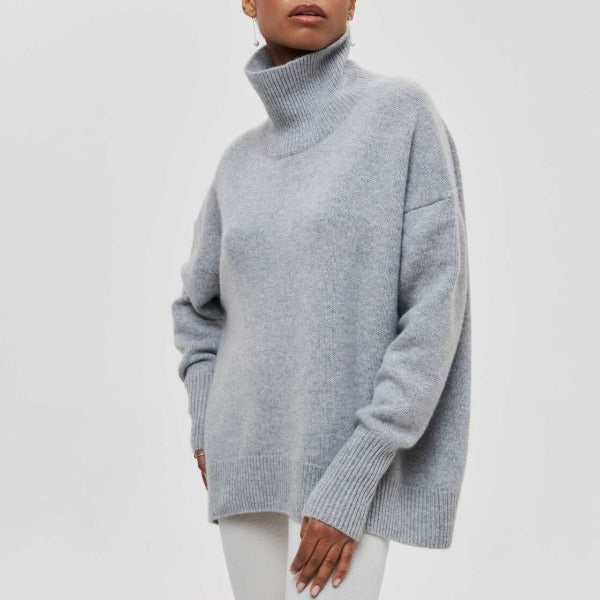 Liv – Oversize-Rollkragenpullover