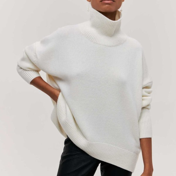 Liv – Oversize-Rollkragenpullover
