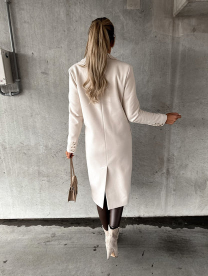 Elina – Klassischer langer Mantel
