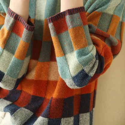 Leila – Damenpullover im Retro-Stil