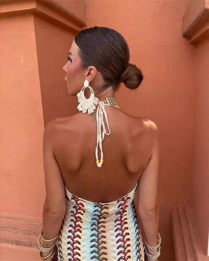 Mira – Schickes Kleid mit V-Ausschnitt